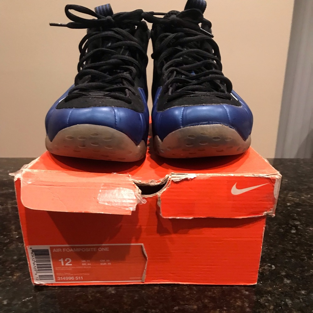 Nike foamposite royal 06’